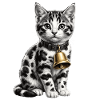Funny Mixed Cat Cow Pattern