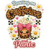 Coffee Chaos Patch Leopard Latte