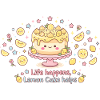 Life Happens Lemon Cake Helps