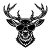 Deer head sunglasses
