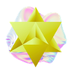 Surreal Merkaba Star