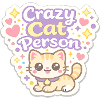 Crazy Cat Person – Pastel Cat Love