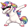 Dabbing Unicorn