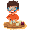 Child Cuts Onions Smart
