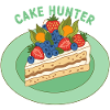 Kuchenjäger Obstkuchen Illustration