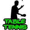 Neon Graffiti Table Tennis Lettering