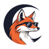 Lunar Fox in Sunglasses