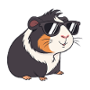 Cochon d’Inde Lunettes
