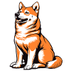 Shiba Pop Art Dog