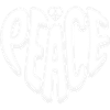 Peace Graffiti mit Peacezeichen 