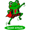 Superhero Frog Cartoon Funny