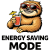 Energy Saving Mode Sloth Funny Quote