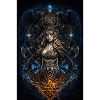 Viking Freya Hugin & Munin Wolf Runes