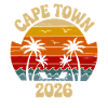 Cape Town 2026 Retro Sunset