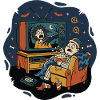Horror Home Movie Night Fear Humor