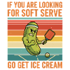 Pickleball Lustiger Softaufschlong Hol Eiscreme