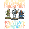 Thinkers painting miniatures