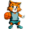 Basketball Cat
