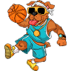 Dog Basketball