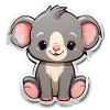 Pastel Cuddly Koala