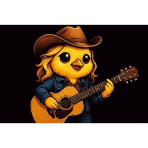 Country Chick Easter Graphic Design