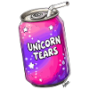 Unicorn Tears läskburk
