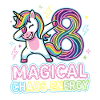 8 Magical Chaos Energy Einhorn Design