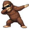 Dabbing Big Foot