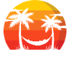 Punta Cana Sunset Palm Trees Souvenir