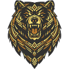 Bearhead Tribal Geometry