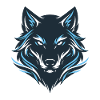 Blauer Nachtwolf Emblem