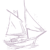 Sailing Adventure Silhouette: Elegant Sailors
