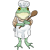 Frog Cooking Cooking Spoon Cooking