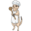 Meerkat Cooking Cooking Spoon Cooking