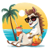 Sunny Beach Llama en vacances
