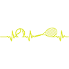 Tennis Heartbeat Tennis Player