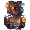 Chihuahua two moons