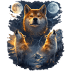 Shiba Inu Two Moons