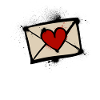 Heart Letter Graffiti Love Post
