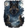Two Moons German Shepherd