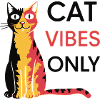 Cats Vibes Only Design