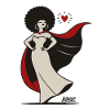 Afro Diva Cape Hero