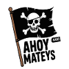 Pirate Skull Flag Ahoy Mateys