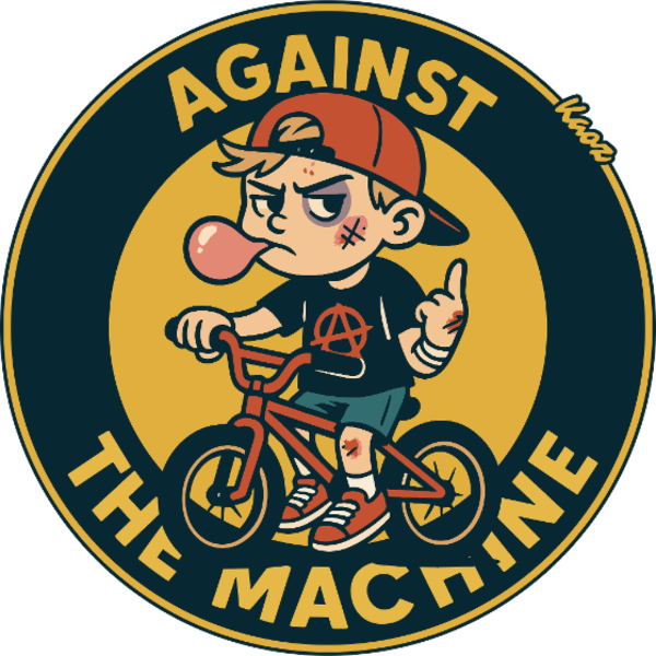 Rogue Kid auf dem Fahrrad – Rebel Patch