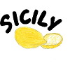 Sicily Lemons Illustration - Sicily