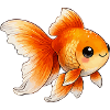 Goldfisch Illustration