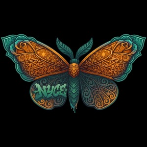 NYCE BUTTERFLY "ROYALGREEN" - Kollektion 26-1