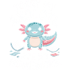 Cute Axolotl Homework Mishap