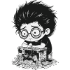 Student Overwhelmed Stress Exams Manga