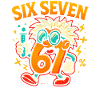 Six Seven 67 Vitenskap Humor Nerd Gaveidee